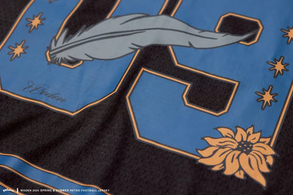 WODEN 2025 Spring & Summer 052 Retro Football Jersey