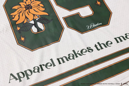 WODEN 2025 Spring & Summer 052 Retro Football Jersey