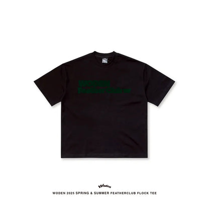 WODEN 2025 Spring & Summer 051 FeatherClub Flock Tee