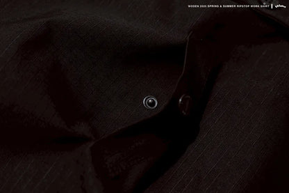 WODEN 2025 Spring & Summer 054 Ripstop Fabric Work Shirt