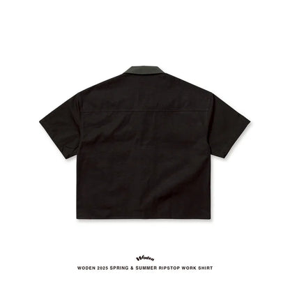 WODEN 2025 Spring & Summer 054 Ripstop Fabric Work Shirt