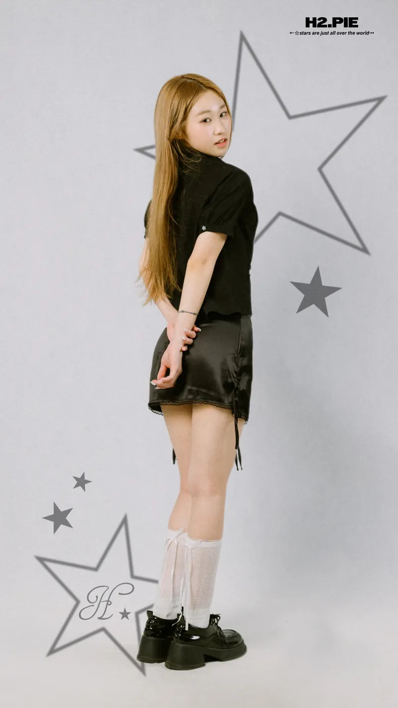 H2.PIE Ruffled Shirt