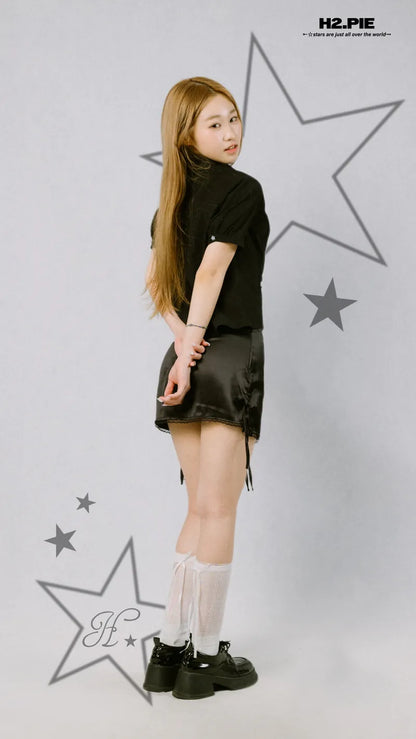 H2.PIE Ruffled Shirt