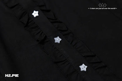 H2.PIE Ruffled Shirt