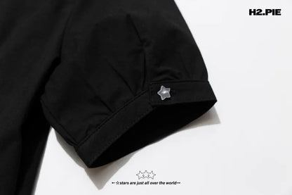 H2.PIE Ruffled Shirt