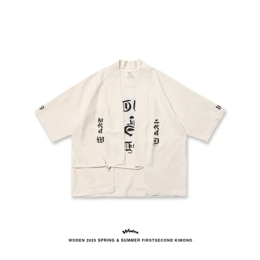 WODEN 2025 Spring & Summer 67 Firstsecond Kimono