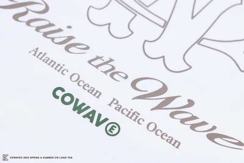 COWAVE 2025 Spring & Summer CW LOGO Tee