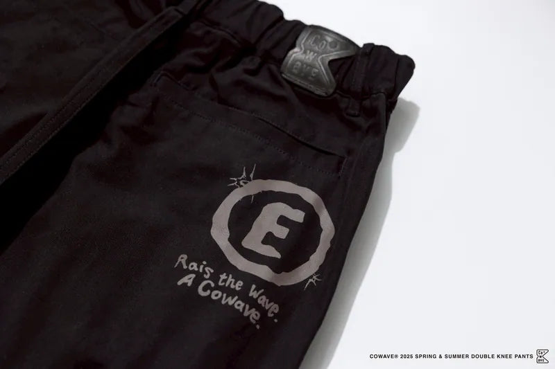 COWAVE 2025 Spring & Summer Doodle Doubleknee Pants
