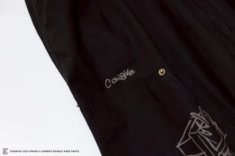 COWAVE 2025 Spring & Summer Doodle Doubleknee Pants