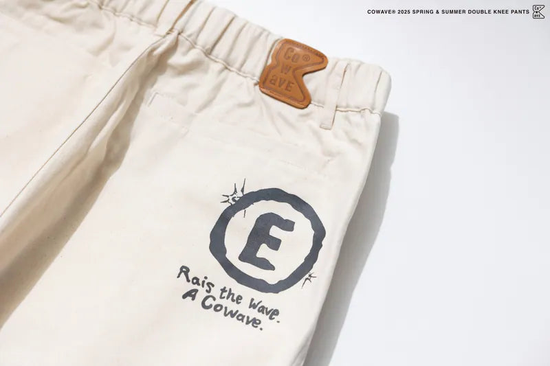 COWAVE 2025 Spring & Summer Doodle Doubleknee Pants