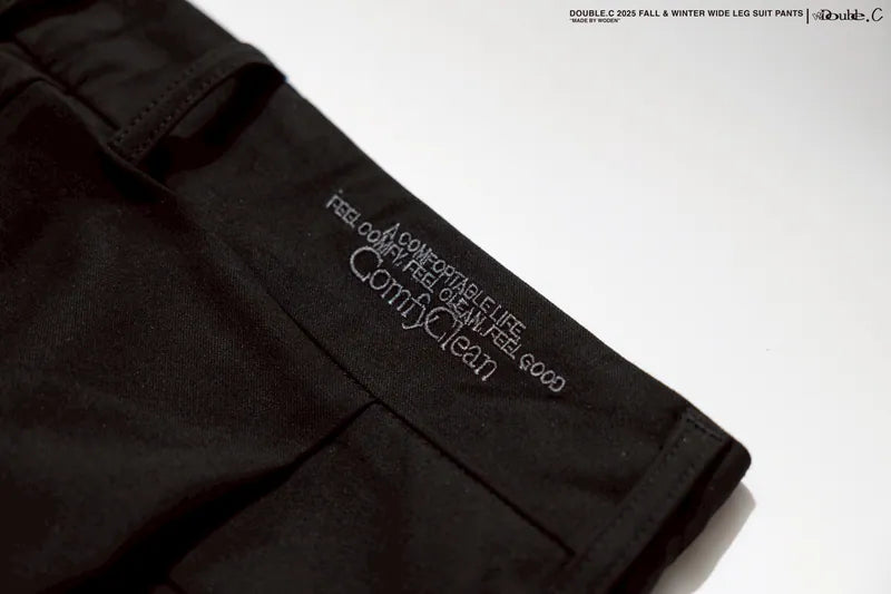 Double.C 2025 Fall & Winter Wide Leg Suit Pants(D-03)