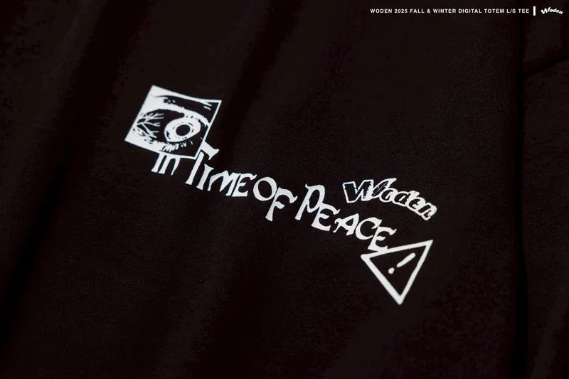 WODEN 2025 Fall & Winter 003 Digital Totem L/S Tee