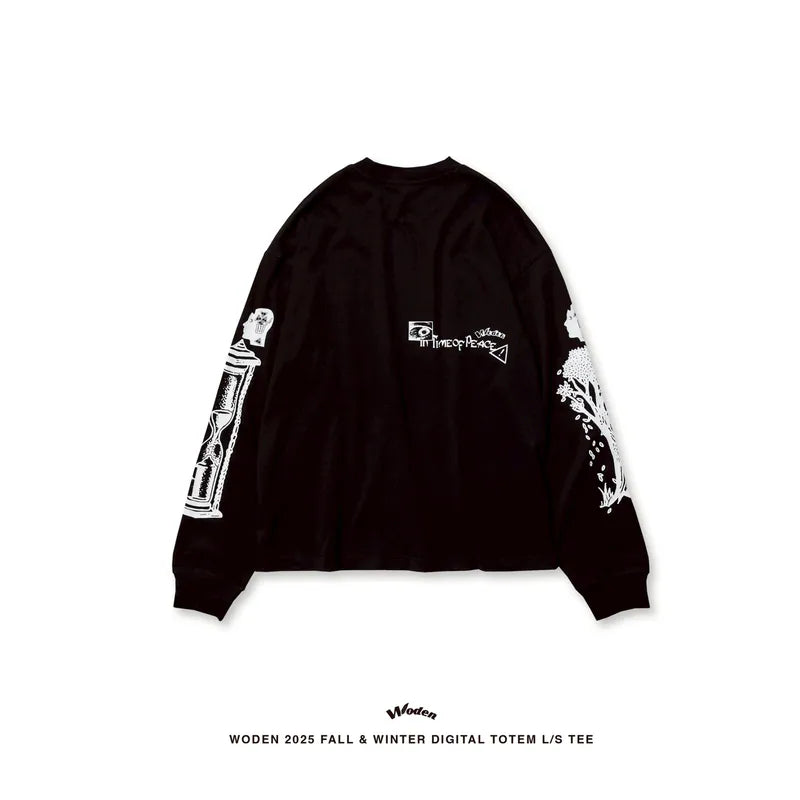 WODEN 2025 Fall & Winter 003 Digital Totem L/S Tee