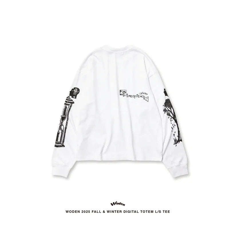 WODEN 2025 Fall & Winter 003 Digital Totem L/S Tee