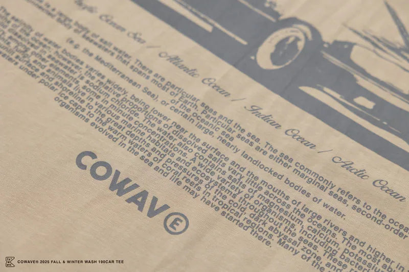 COWAVE® 2025 Fall & Winter Wash 190Car Tee