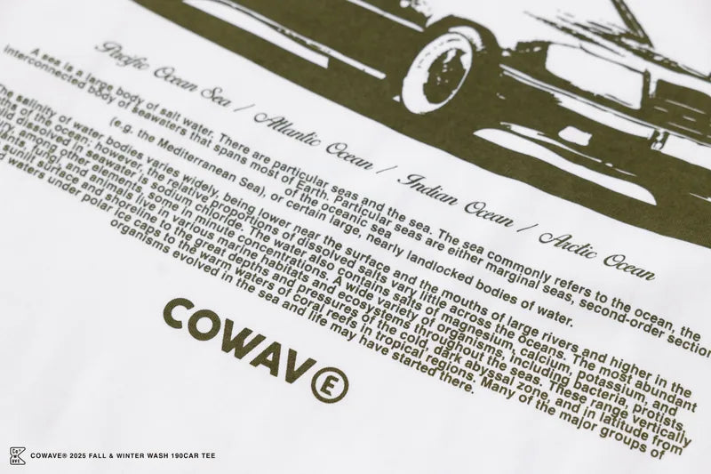 COWAVE® 2025 Fall & Winter Wash 190Car Tee