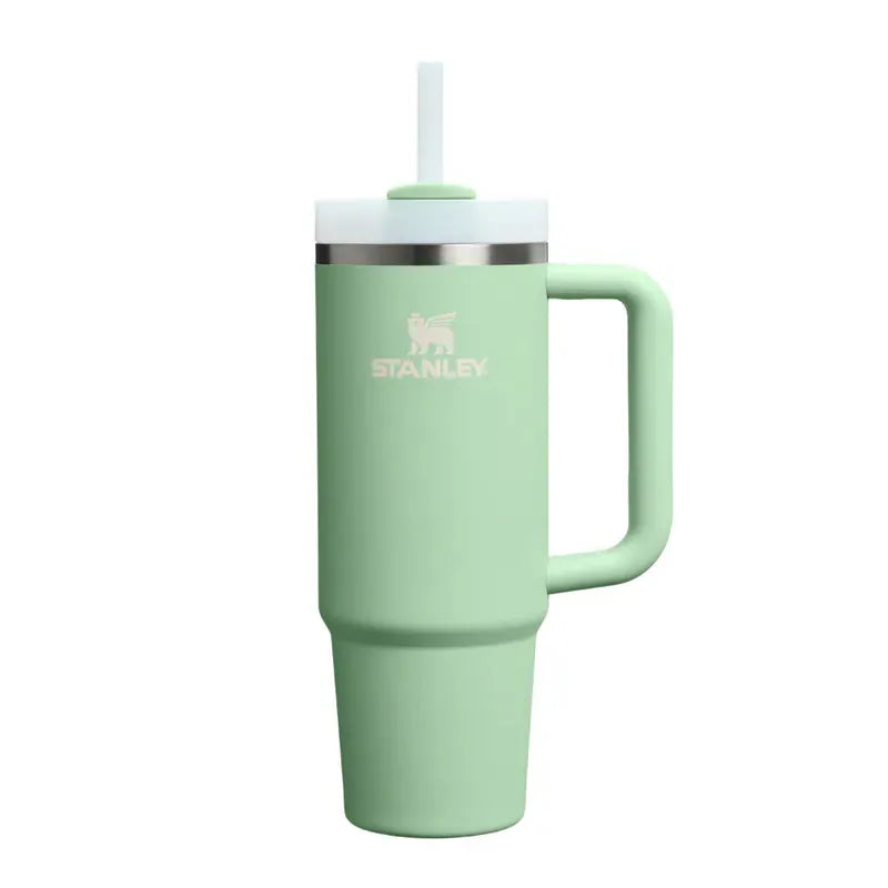 STANLEY 冒險系列 吸管隨手杯2.0 0.88L 青蘋果綠