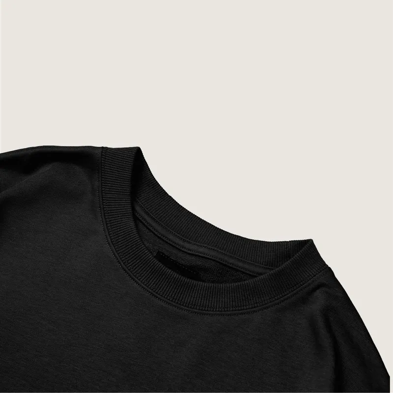 P.B.P - EMBROIDERY LONG SLEEVE TEE - BLACK