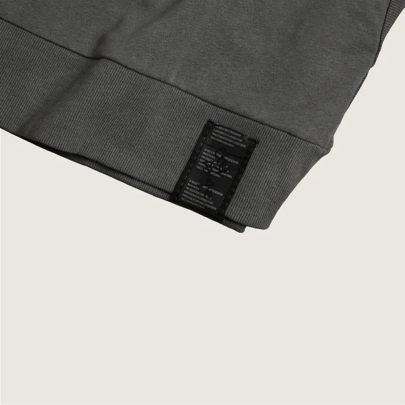 P.B.P - CURVED LOOSE VEST - BLACK