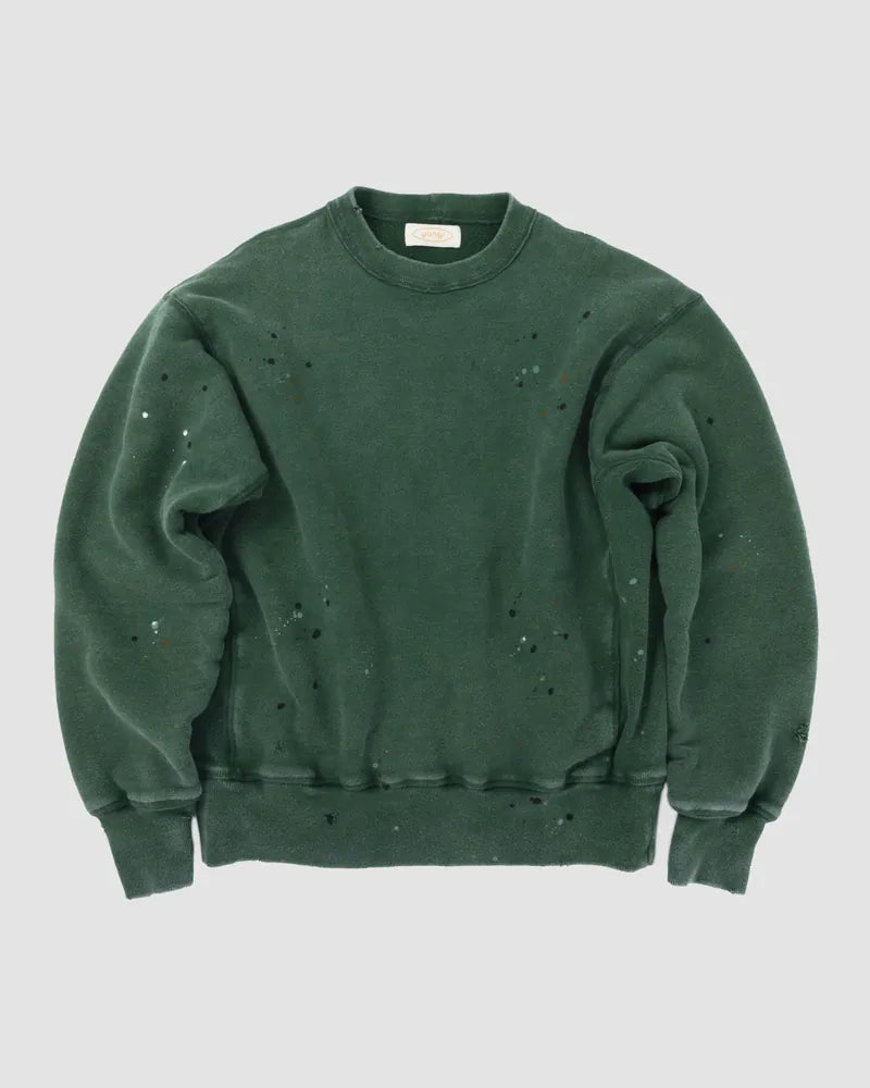 YANGI Paint Splatter Cotton Sweatshirt