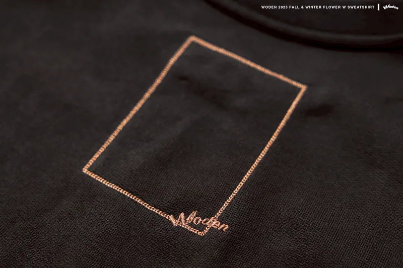 WODEN 2025 Fall & Winter 008 Flower W Sweatshirt