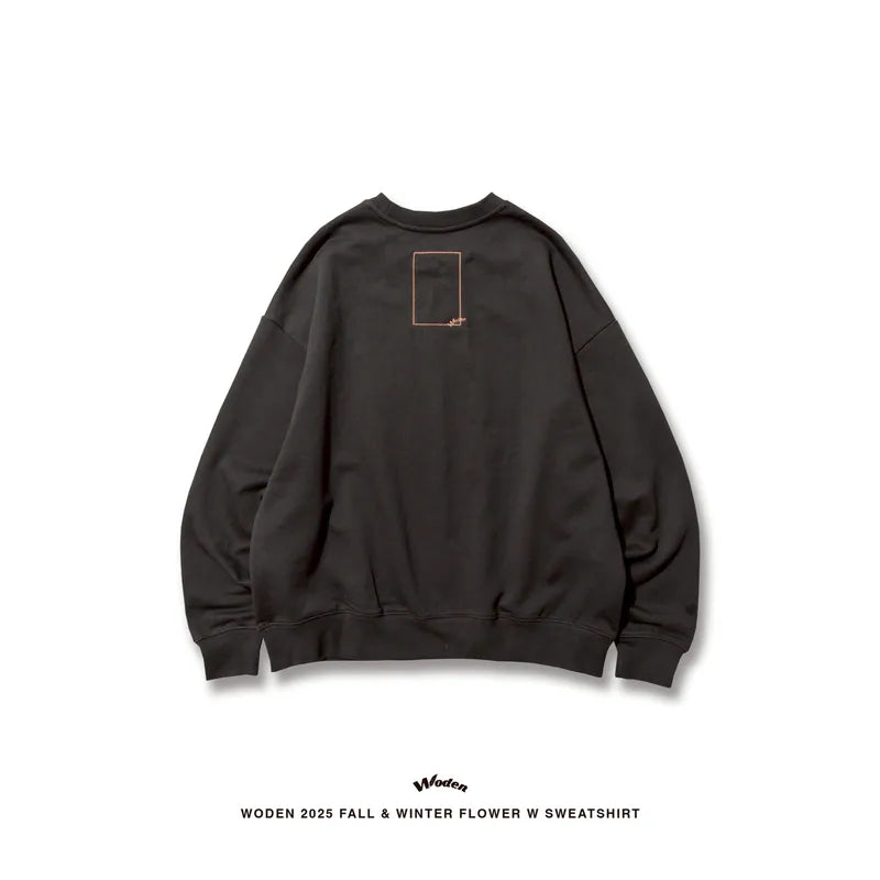 WODEN 2025 Fall & Winter 008 Flower W Sweatshirt