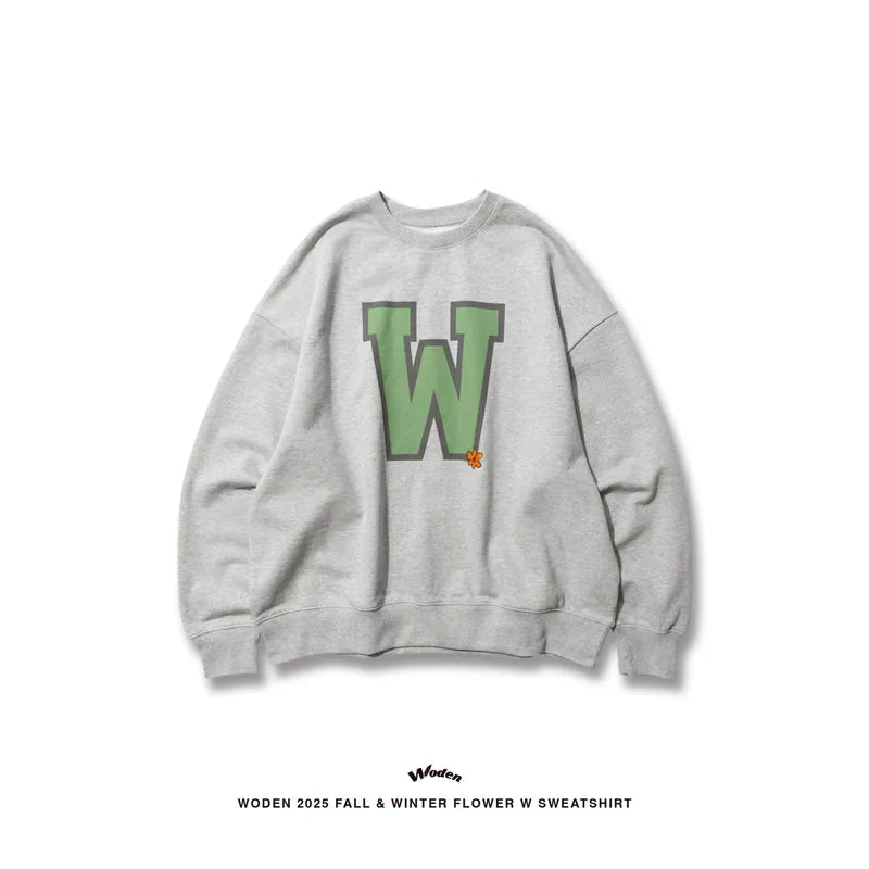 WODEN 2025 Fall & Winter 008 Flower W Sweatshirt