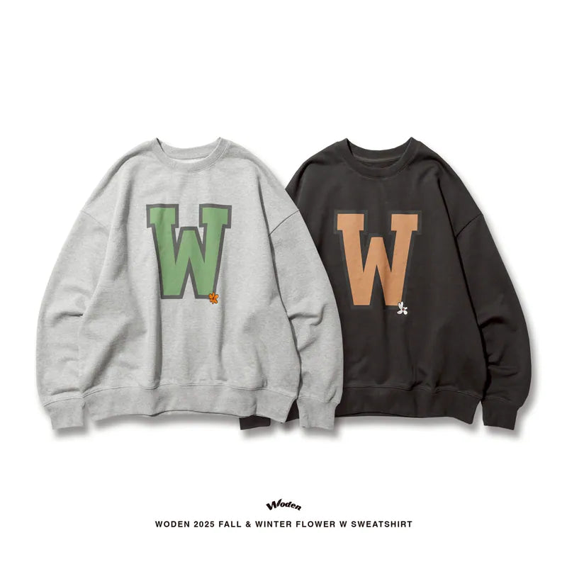 WODEN 2025 Fall & Winter 008 Flower W Sweatshirt