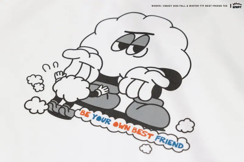 WODEN / EMUDY 2025 Fall & Winter 011 TTF BEST FRIEND TEE