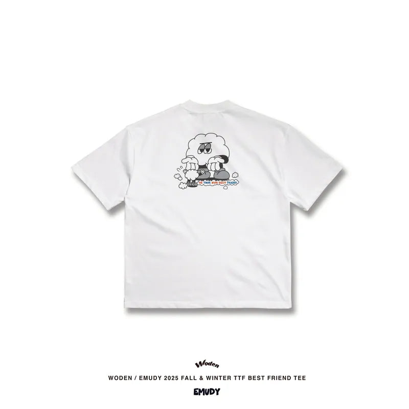 WODEN / EMUDY 2025 Fall & Winter 011 TTF BEST FRIEND TEE
