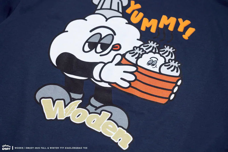 WODEN / EMUDY 2025 Fall & Winter 010 TTF XIAOLONGBAO TEE