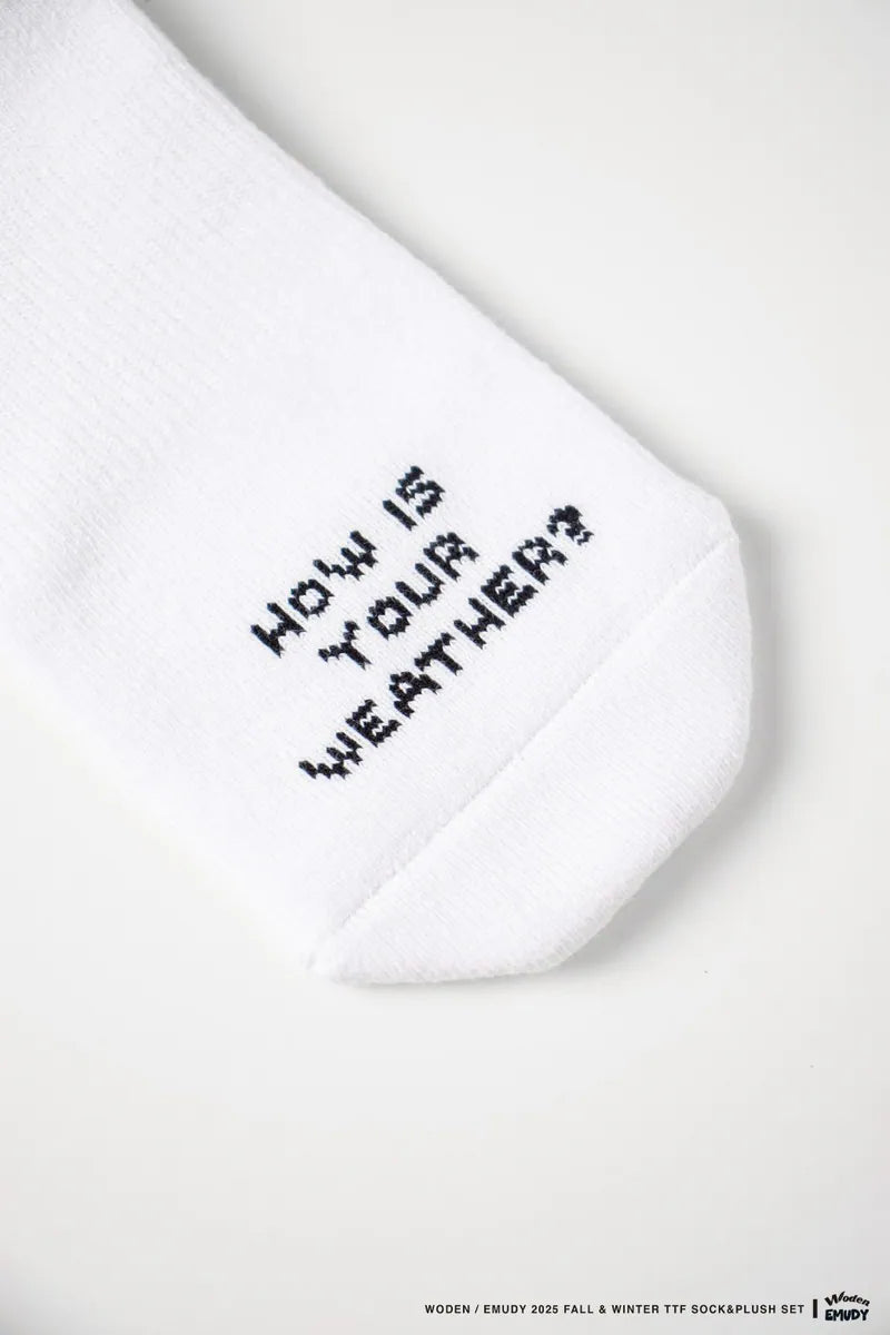 WODEN / EMUDY/ Faam 2025 Fall & Winter 015 TTF SOCK & PLUSH SET