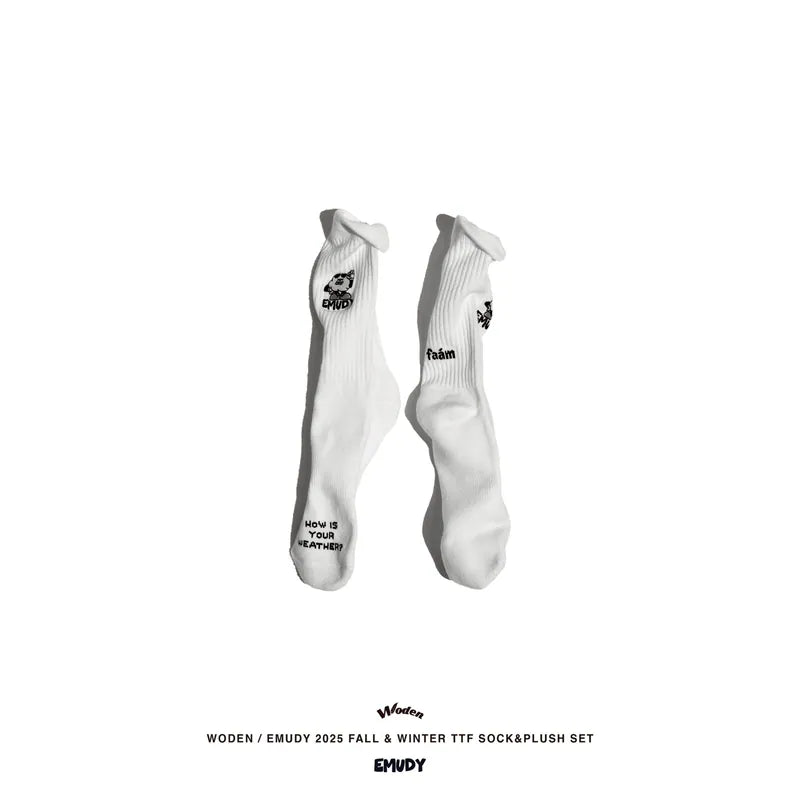 WODEN / EMUDY/ Faam 2025 Fall & Winter 015 TTF SOCK & PLUSH SET