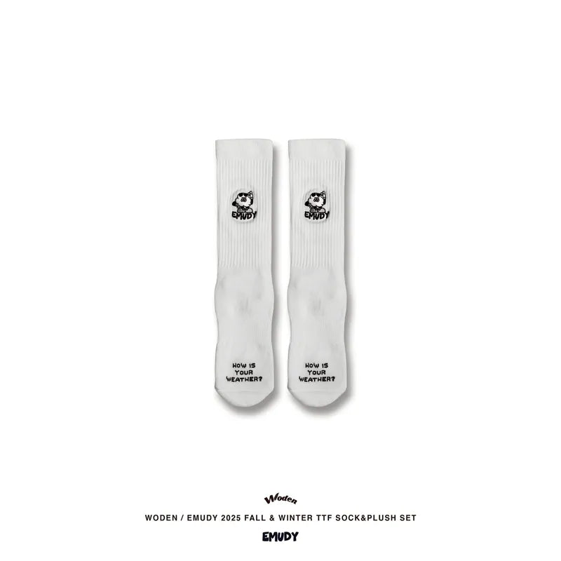 WODEN / EMUDY/ Faam 2025 Fall & Winter 015 TTF SOCK & PLUSH SET