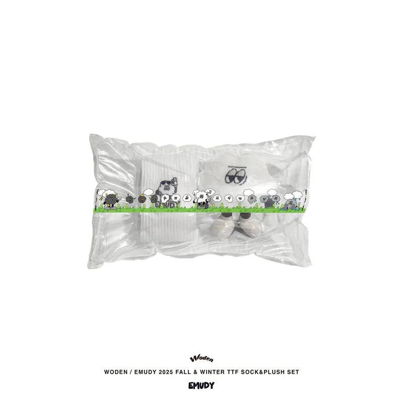 WODEN / EMUDY/ Faam 2025 Fall & Winter 015 TTF SOCK & PLUSH SET