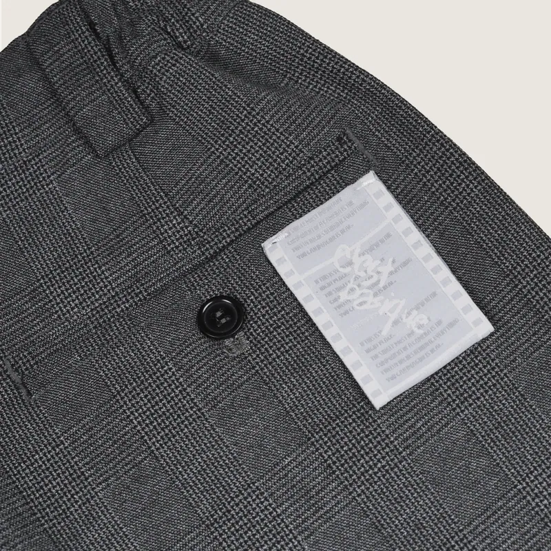 P.B.P - LOOSE-FIT TROUSERS - GRAY