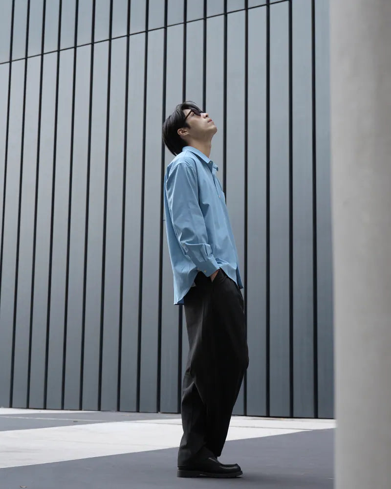 P.B.P - LOOSE-FIT TROUSERS - DARK GRAY