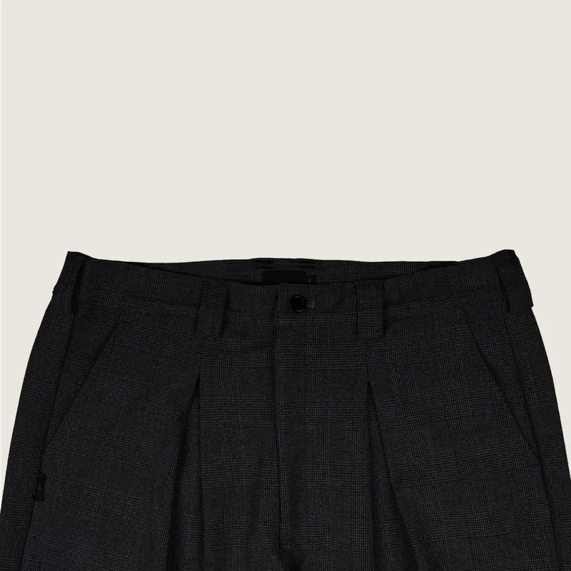 P.B.P - LOOSE-FIT TROUSERS - DARK GRAY