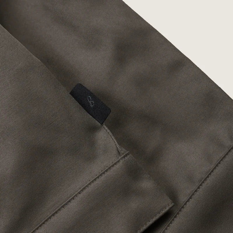 P.B.P - LOOSE FIT POCKET JACKET - DARK GRAY