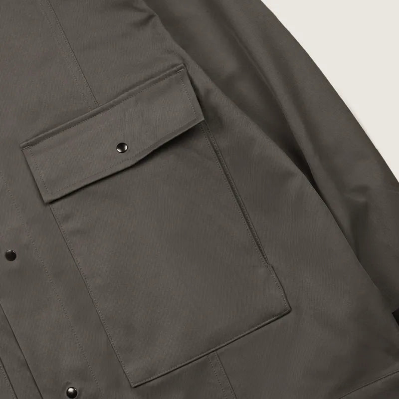 P.B.P - LOOSE FIT POCKET JACKET - DARK GRAY