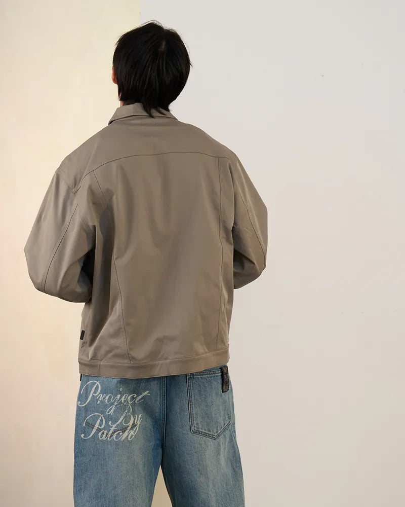 P.B.P - LOOSE FIT POCKET JACKET - GRAY