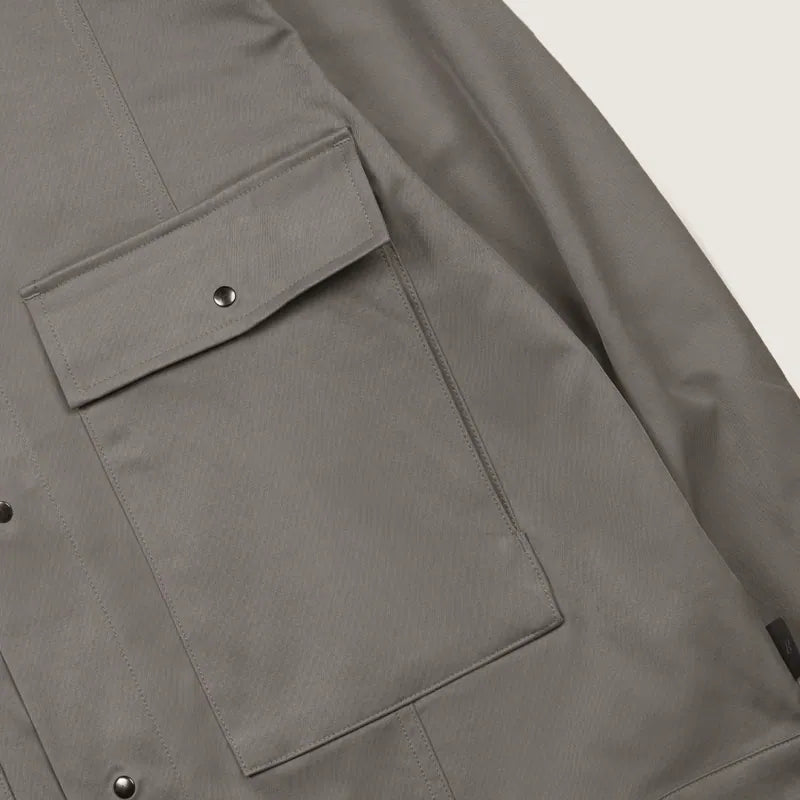 P.B.P - LOOSE FIT POCKET JACKET - GRAY