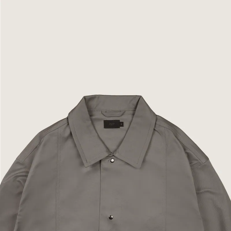 P.B.P - LOOSE FIT POCKET JACKET - GRAY