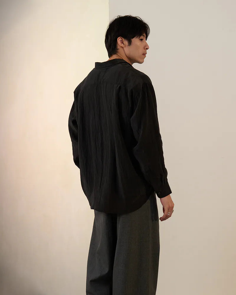 P.B.P - LOOSE FIT DAILY SHIRT - BLACK