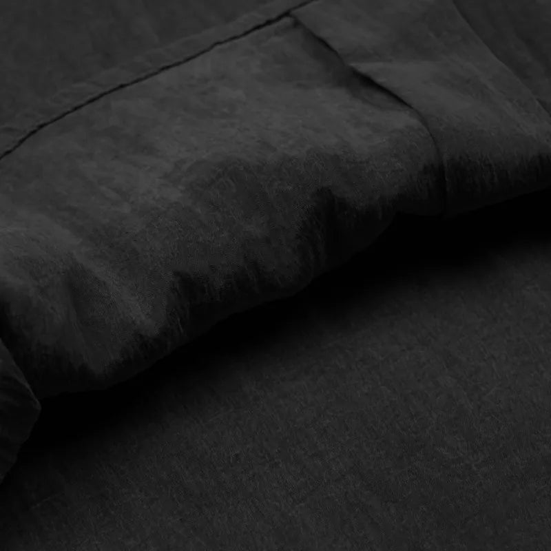 P.B.P - LOOSE FIT DAILY SHIRT - BLACK