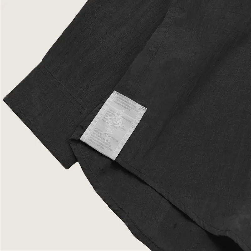P.B.P - LOOSE FIT DAILY SHIRT - BLACK