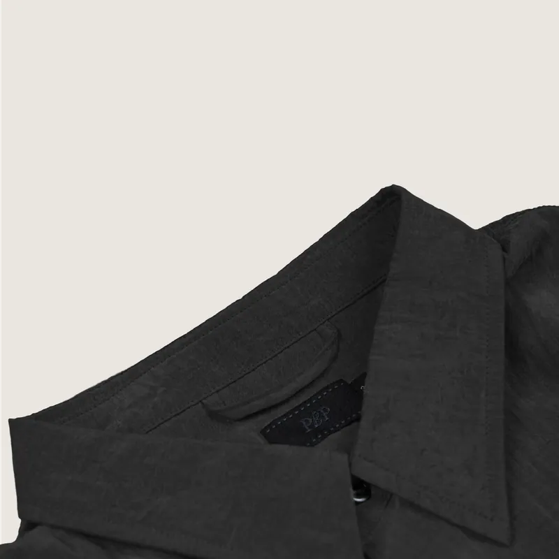 P.B.P - LOOSE FIT DAILY SHIRT - BLACK