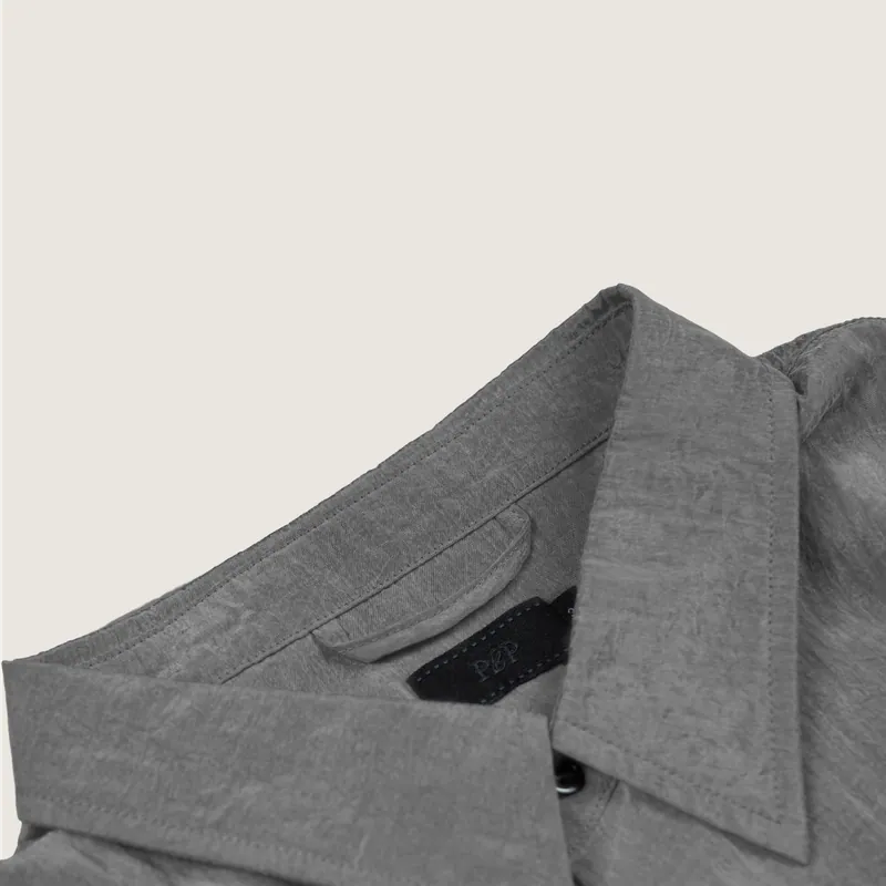 P.B.P - LOOSE FIT DAILY SHIRT - GRAY