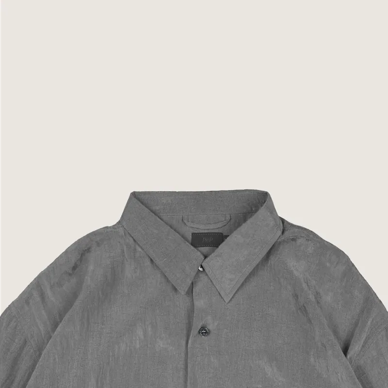 P.B.P - LOOSE FIT DAILY SHIRT - GRAY