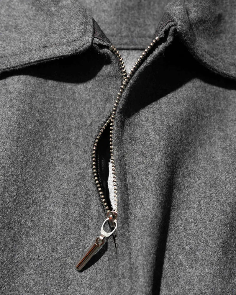 YANGI Wool-mixed Zipped Jacket